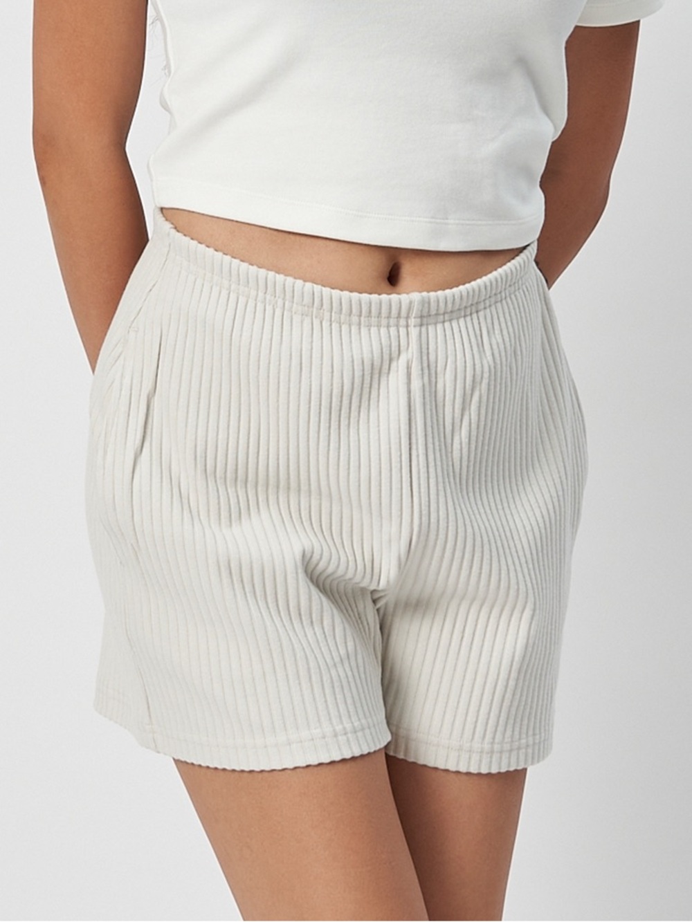 NIKE Chill Ribbed Knit Shorts